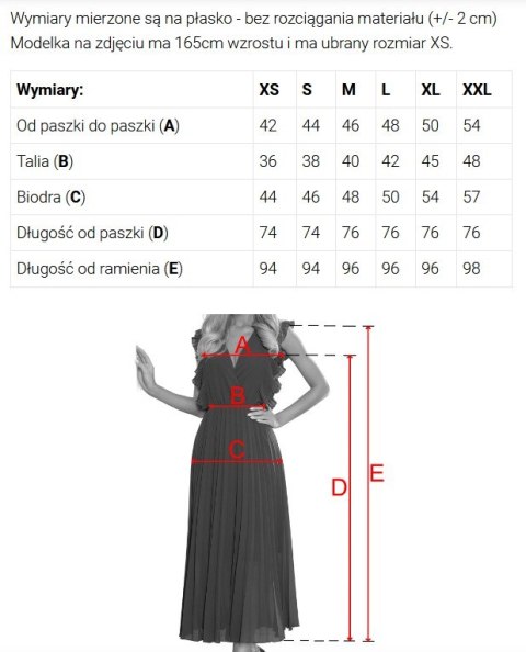 674-1 Elegancka dopasowana sukienka z kopertowym dekoltem, tiulowymi rękawami i rozcięciem - czarna