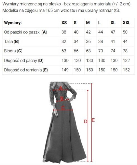 694-3 MIRELLA Elegancka rozkloszowana sukienka maxi z cekinowymi rękawami - bordowa